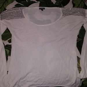 White express sweater with sequins